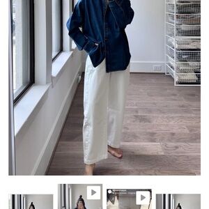 Le Bon Shoppe Arc Pants Milk L NWT